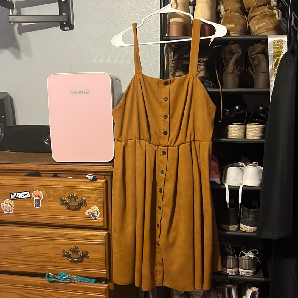 Corduroy Brown Dress